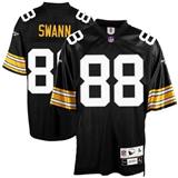 Picture of Pittsburgh Steelers #88 Swann Black NFL Jersey
